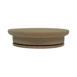 Nakładka 74 mm drewniana do szkła